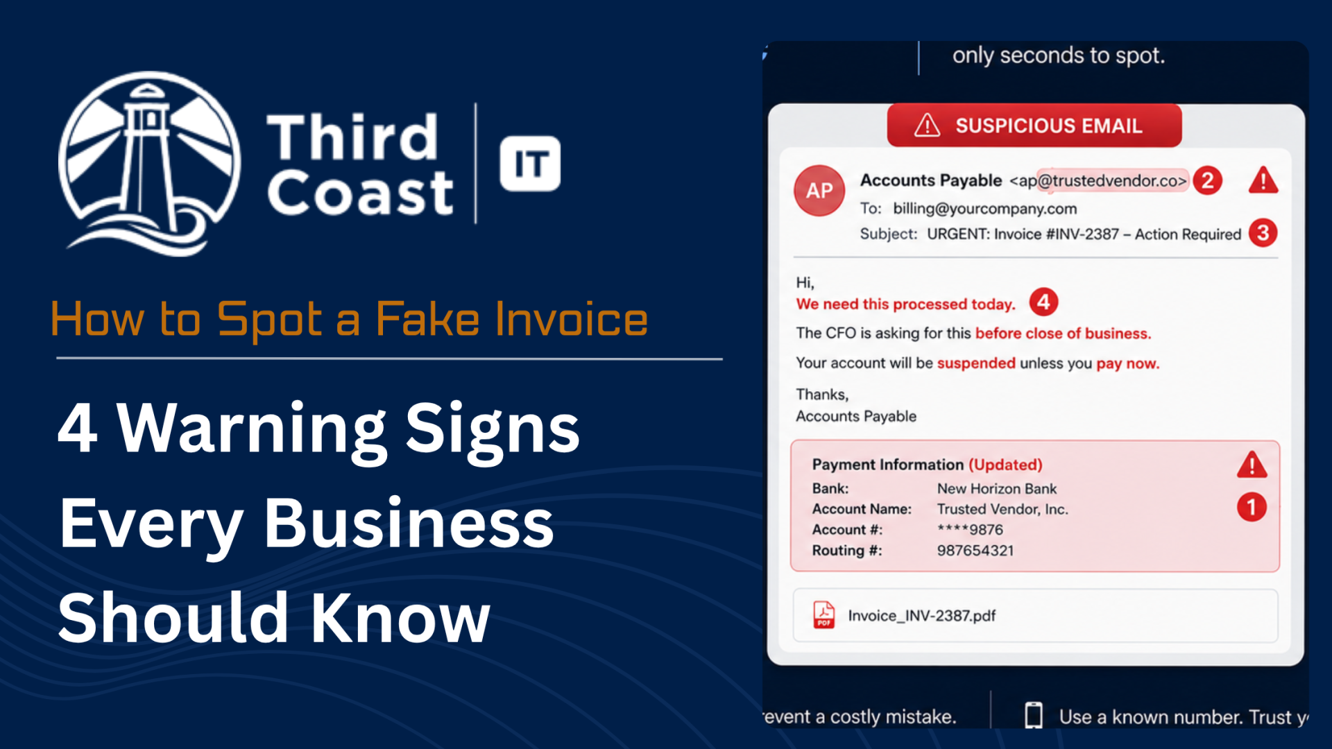 How to Spot a Fake Invoice